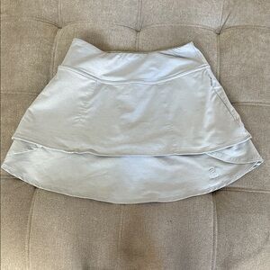 FootJoy Women's Silver Mini Skirt